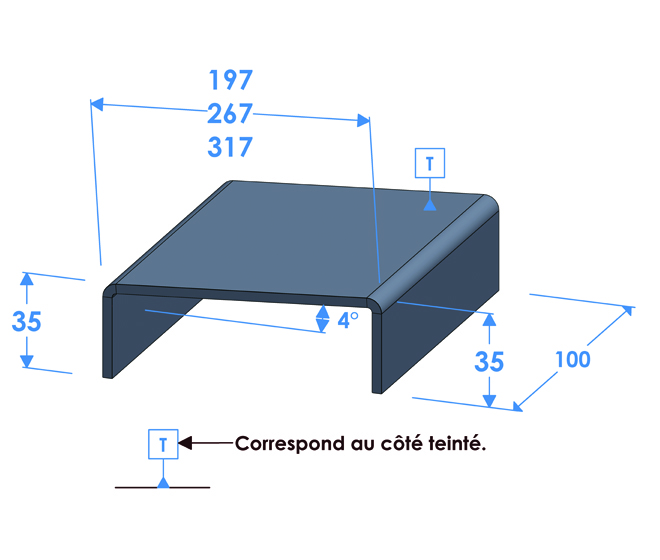 Vue cote